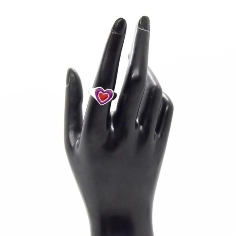 Retro Heart Ring - Picture 4 of 4